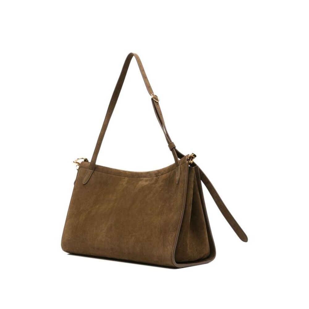 Alaïa Women Pocket 35 Leather Shoulder Bag - Picture 2 of 5